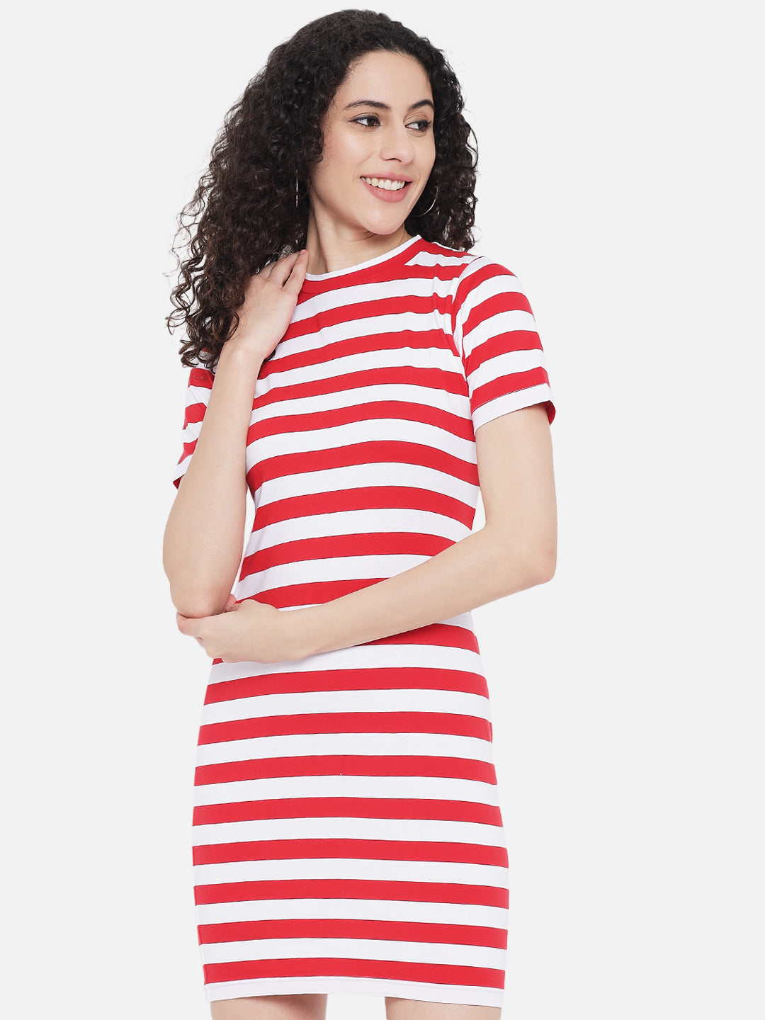 Red & White Stripe Dress Red & White Stripe Dress
