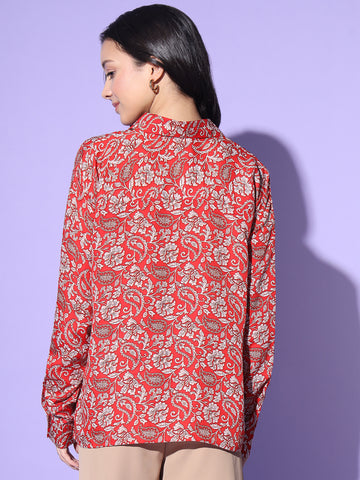 Paisley Loose Fit Shirt