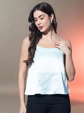 Shoulder Strap Styled Back Top
