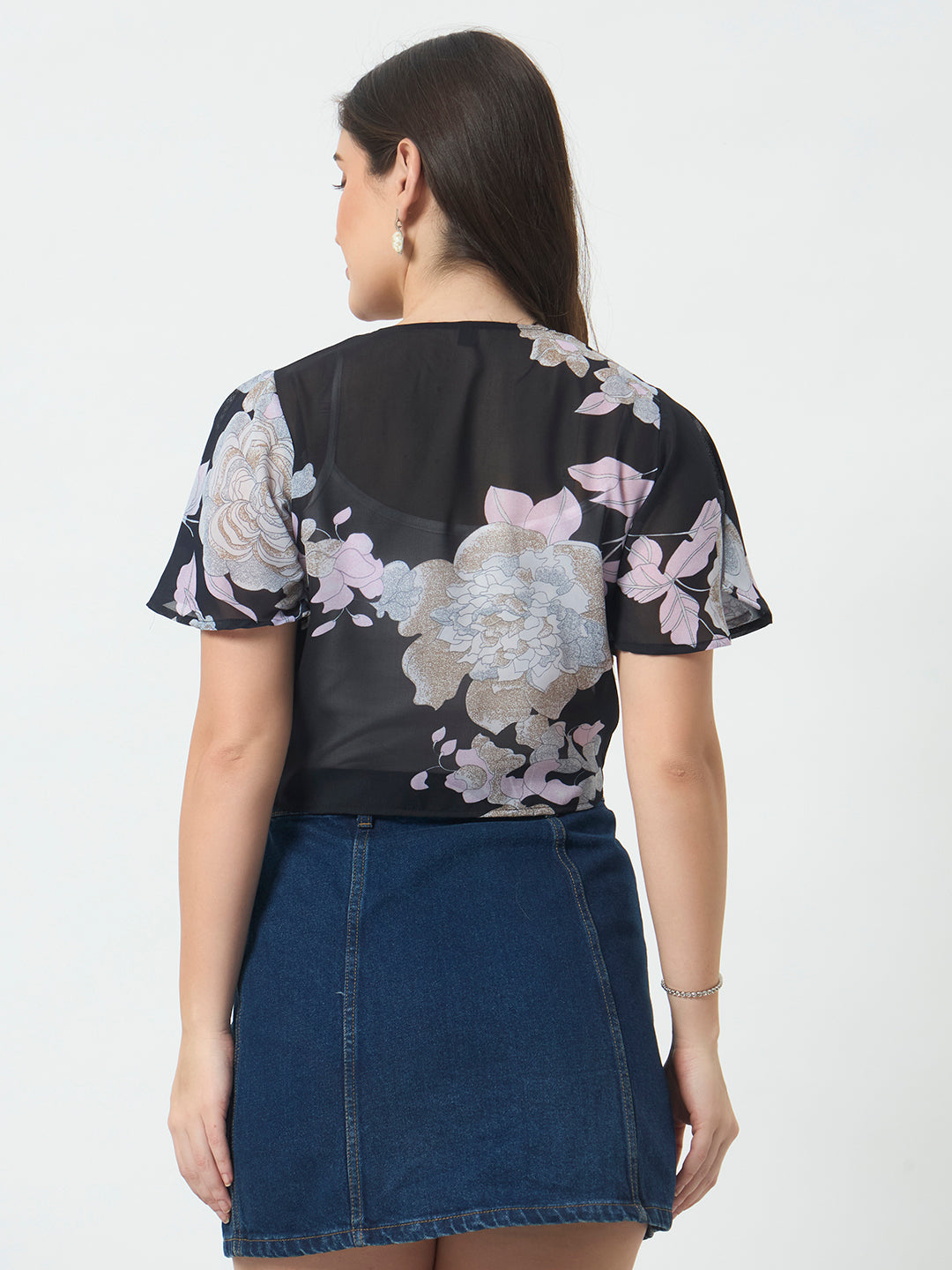 Waterfall Shrug - Blue