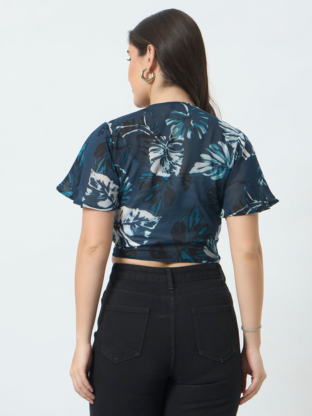 Waterfall Shrug - Teal