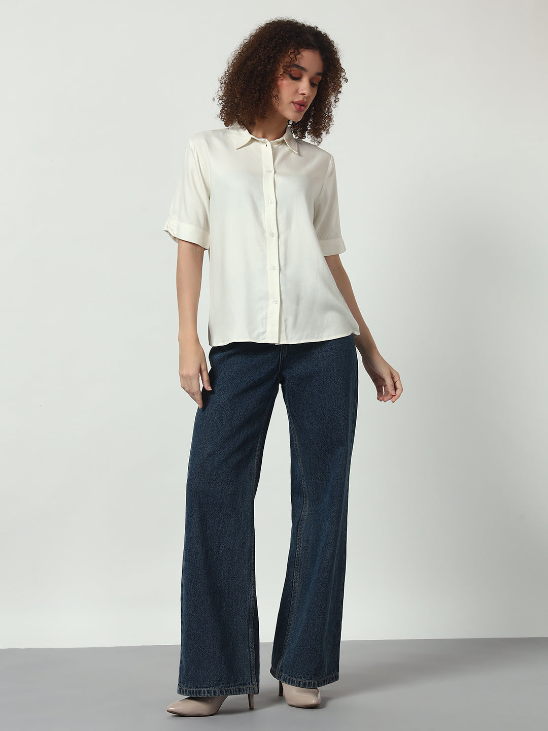 Zulu Collared Shirt - Off White