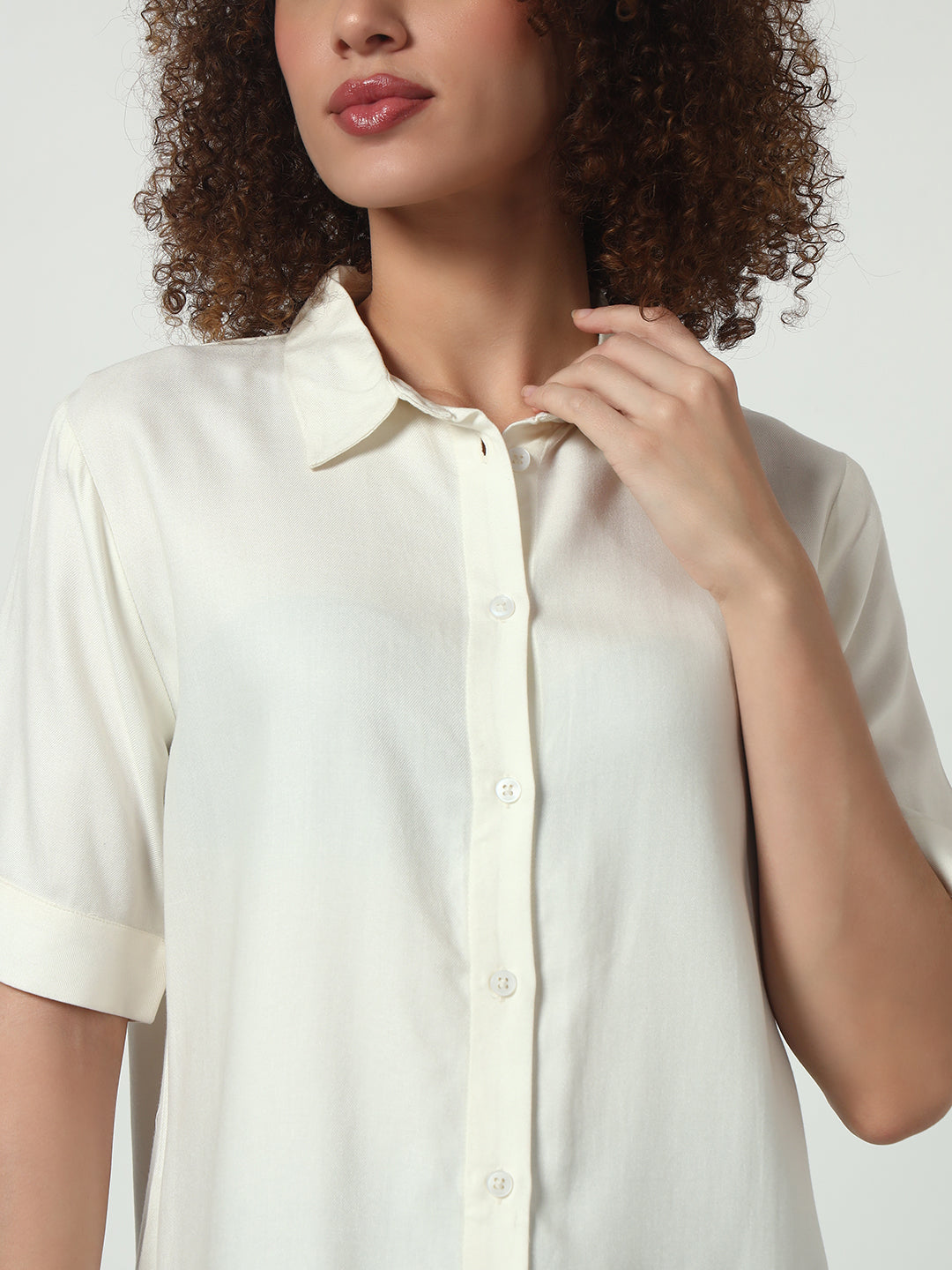 Zulu Collared Shirt - Off White