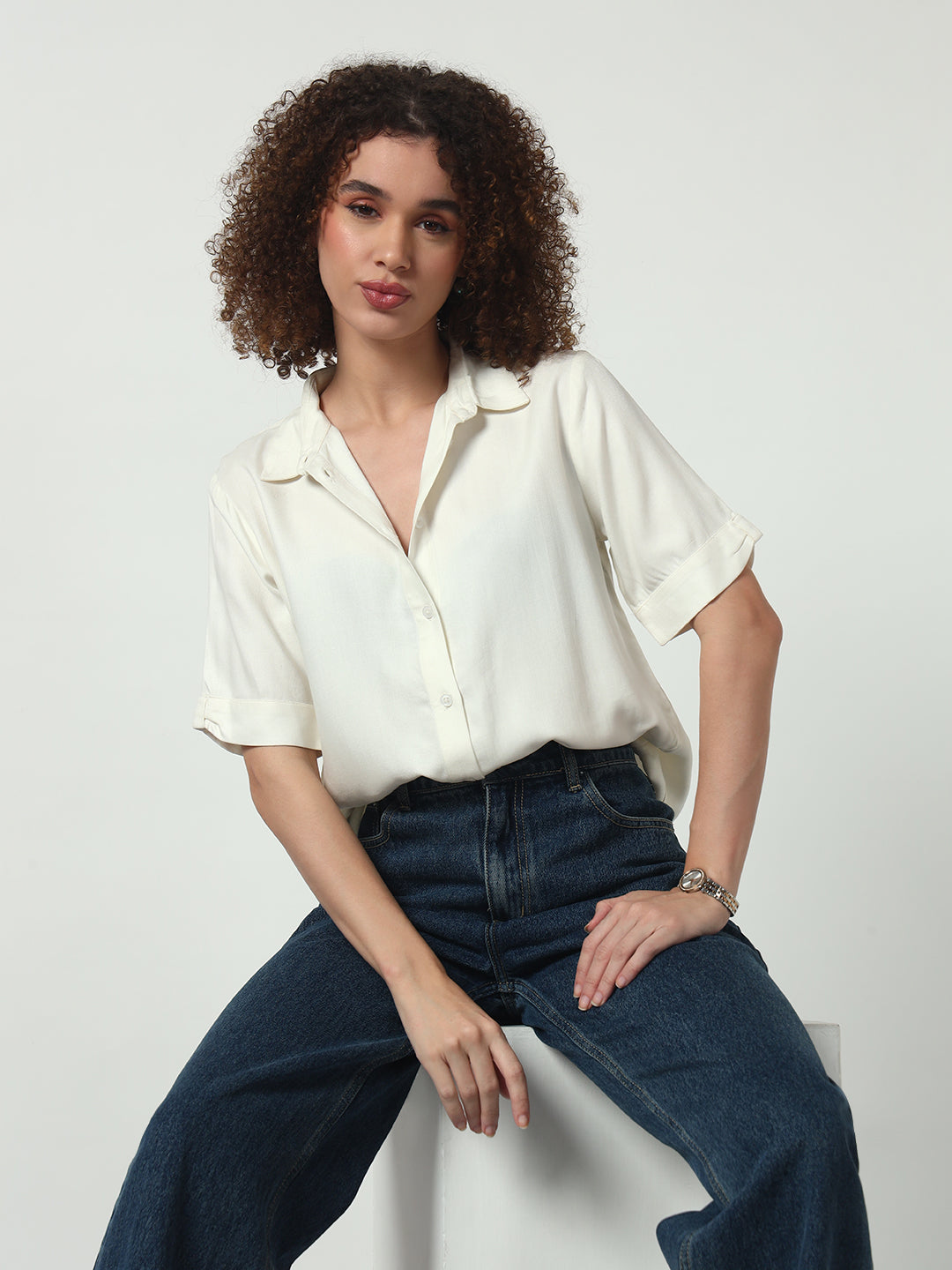 Zulu Collared Shirt - Off White