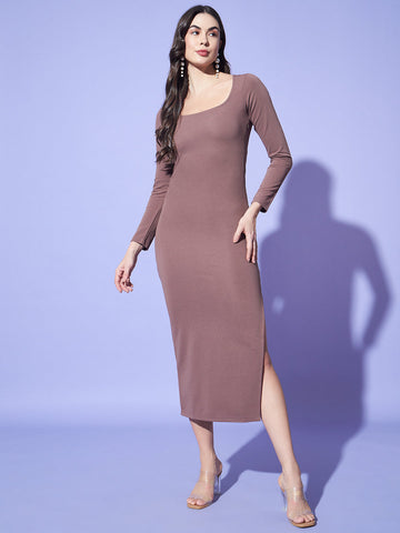 Side Slit Bodycon Dress Side Slit Bodycon Dress