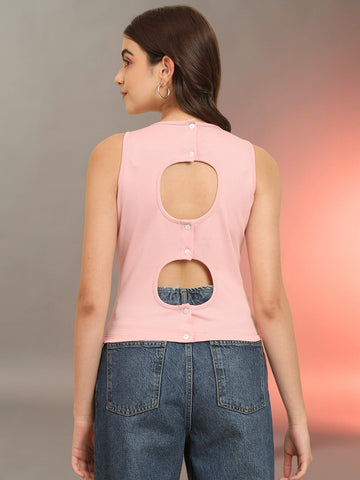 Back Cut Out Top