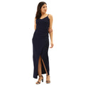 Split Thigh Maxi Dress - Navy