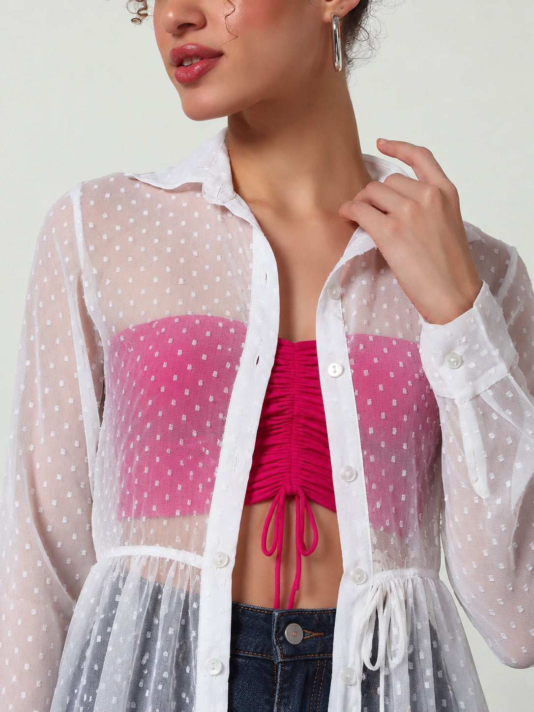 Long Dobby Shrug - Off White