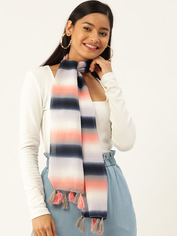 Multi Stripe Scarf