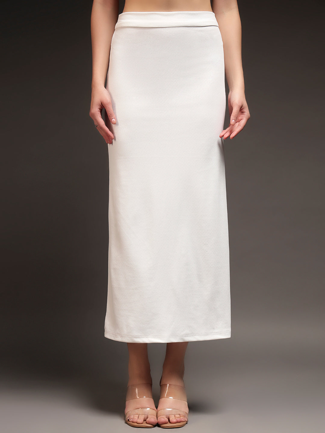 Trend Arrest Women Straight Fit Slit Skirt