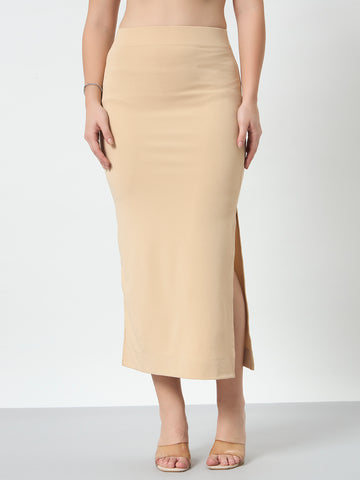 Pencil Maxi Skirt - Beige