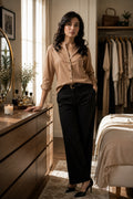 Solid Formal Shirt - Beige