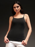 Padded Camisole Top - Black