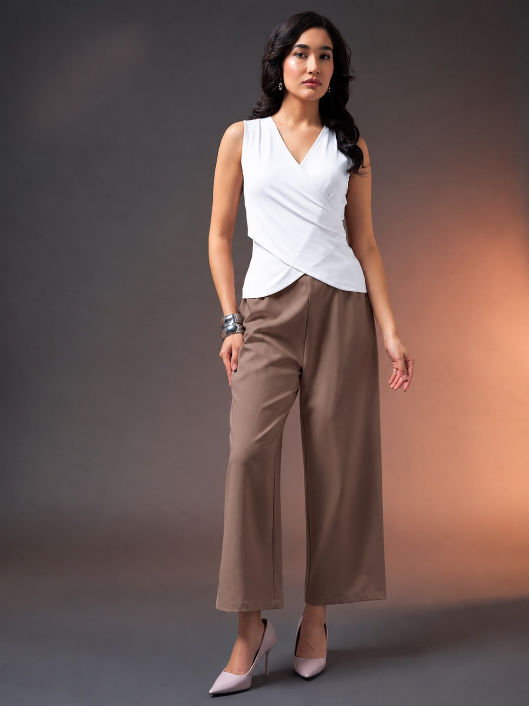 Riviera Cross Top - Off White