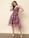 Fairy Floral Light & Flowy Printed Dress - Multi