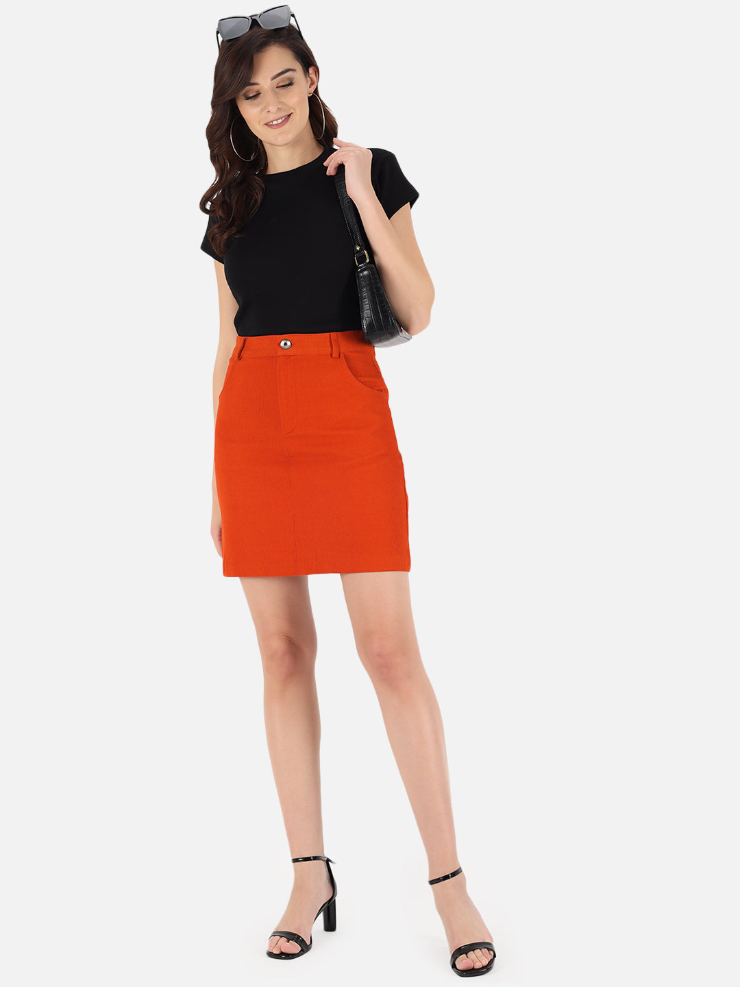 Classic Orange Skirt