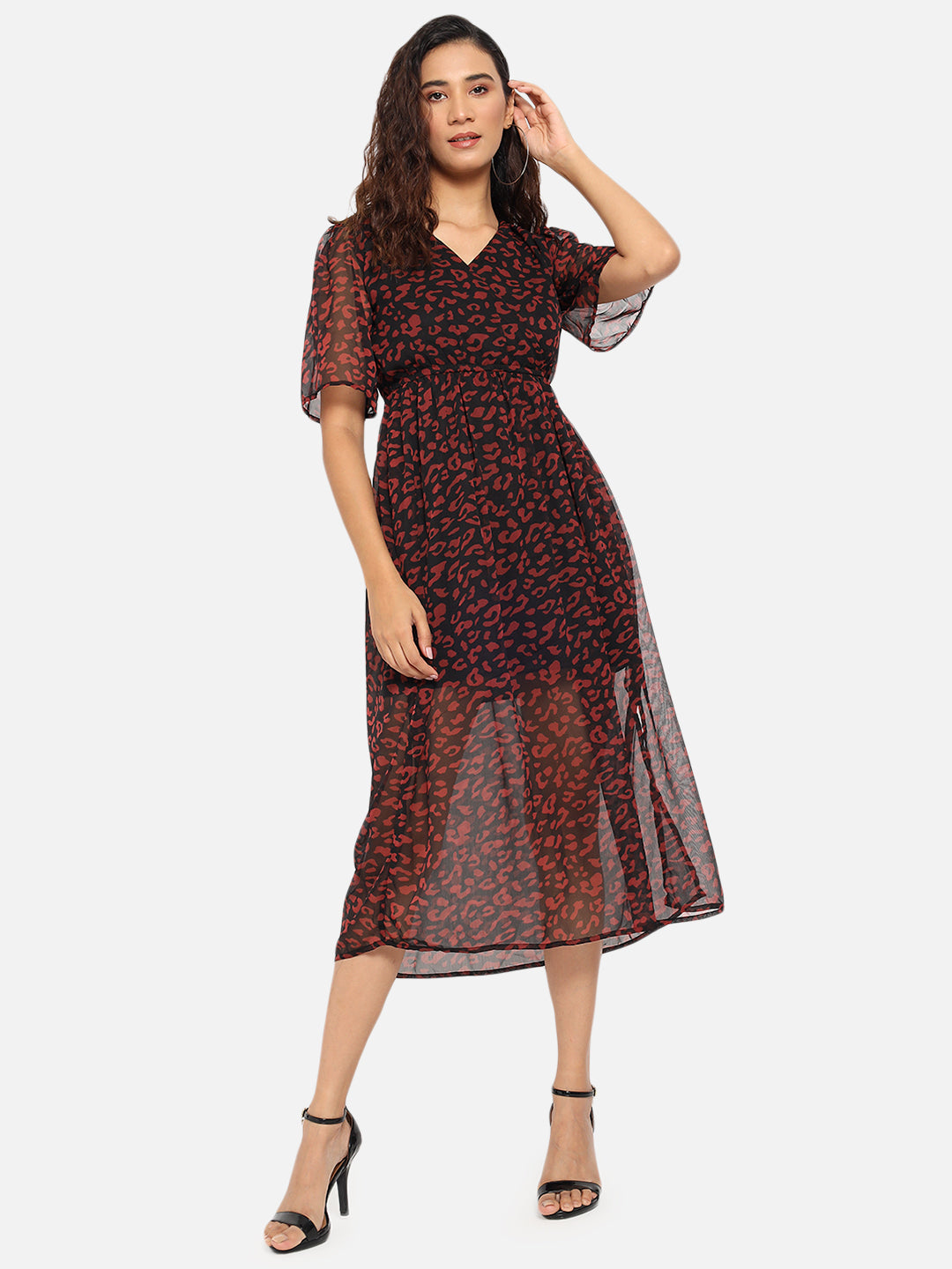 Animal print dress miss cheap selfridge