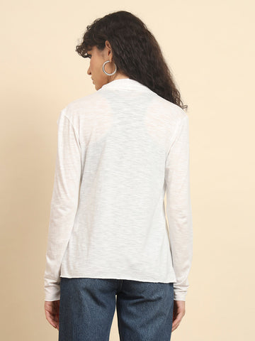 Women White Shrug