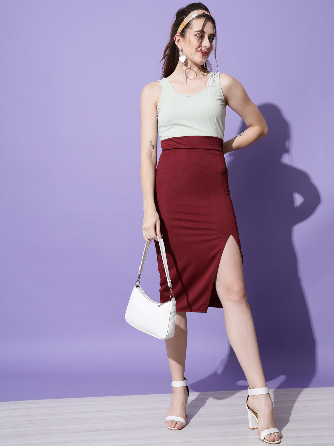 Color Blocking Dress