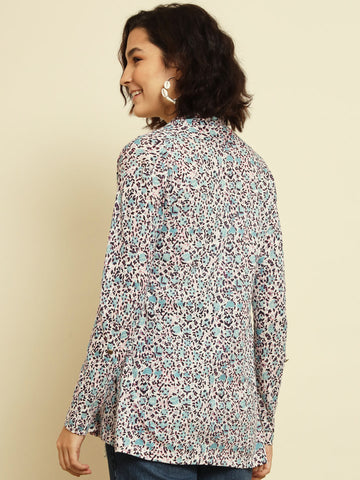 Multi Printed Her Cool Shrug