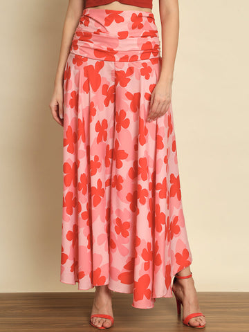 Floral Printed Palazzo
