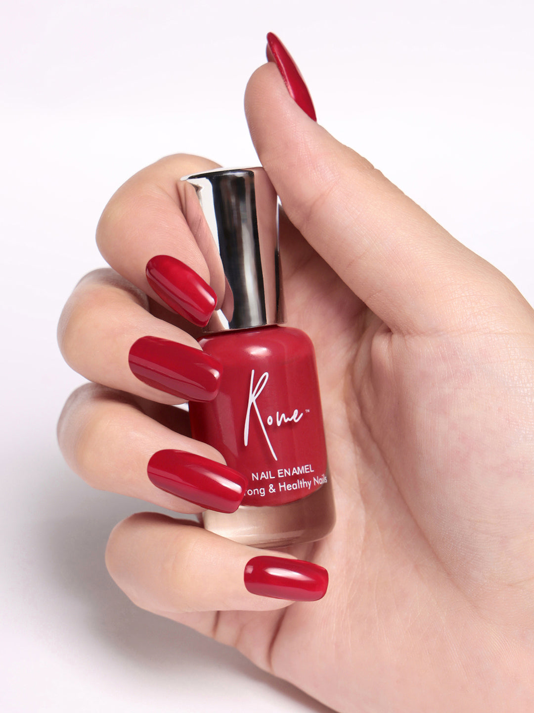 Strong & Healthy Electric Red Nail Enamel
