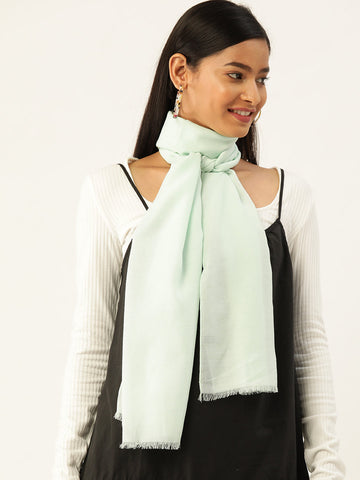 Solid Green Scarf