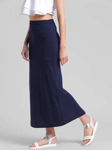 Straight Fit Slit Skirt