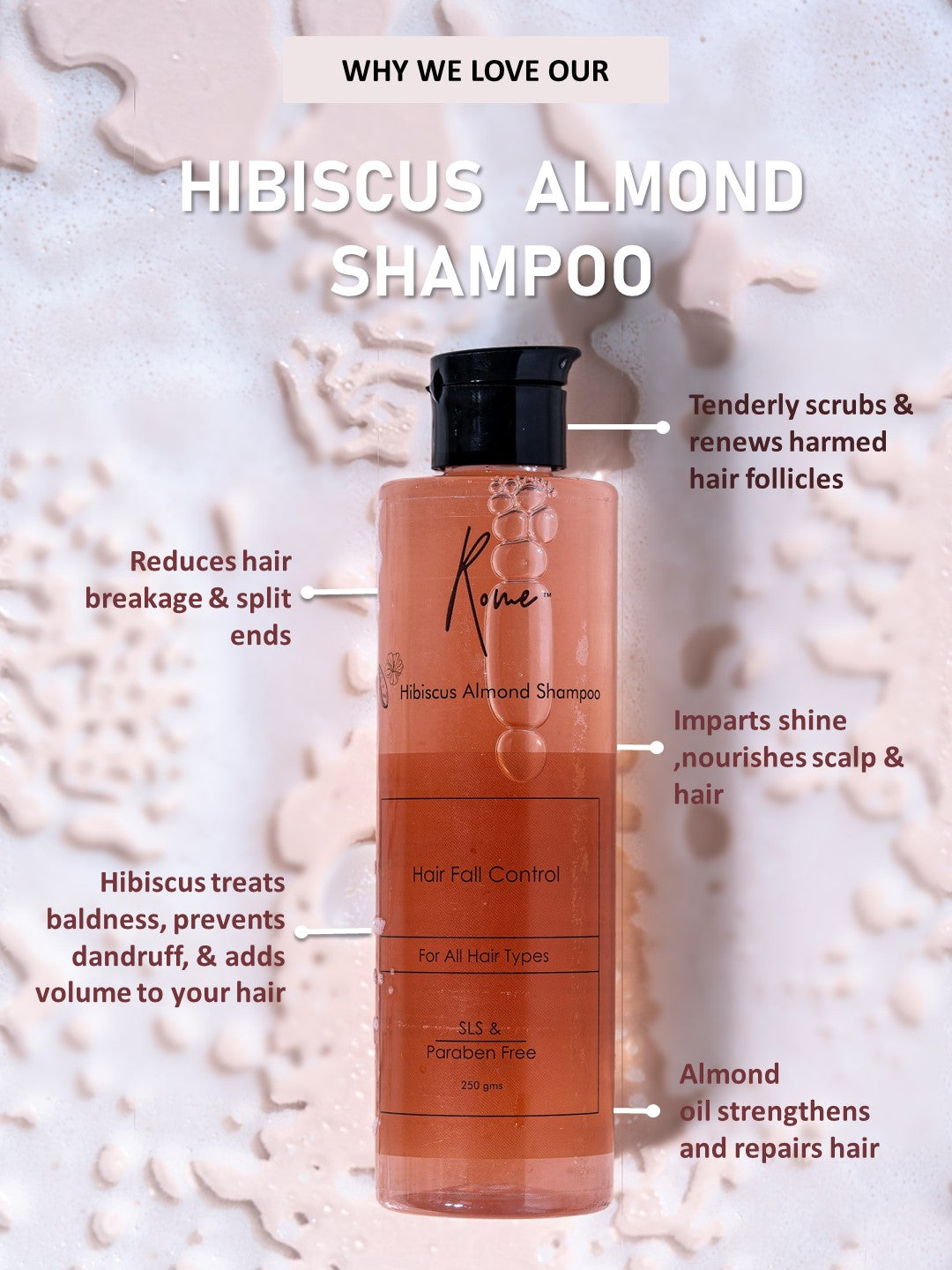 Hibiscus Almond shampoo